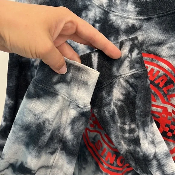 🇺🇸 Vans off the wall Tye dye sweater size small - Picture 7 of 10